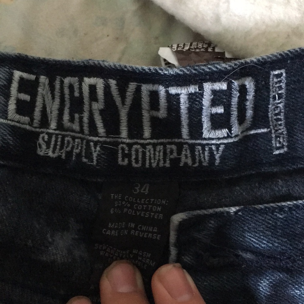“Encrypted Jeans - Picture 2 of 4
